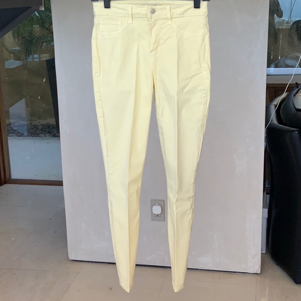 L'AGENCE Yellow Ankle & Cropped Skinny Jeans